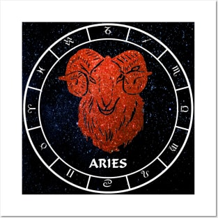 Aries - Zodiac Sign Posters and Art